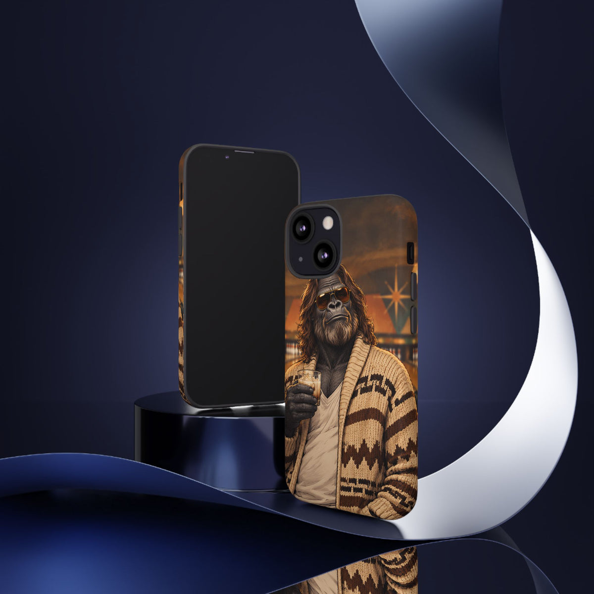 Cardigan Gorilla iPhone Tough Case | The Primate Abides