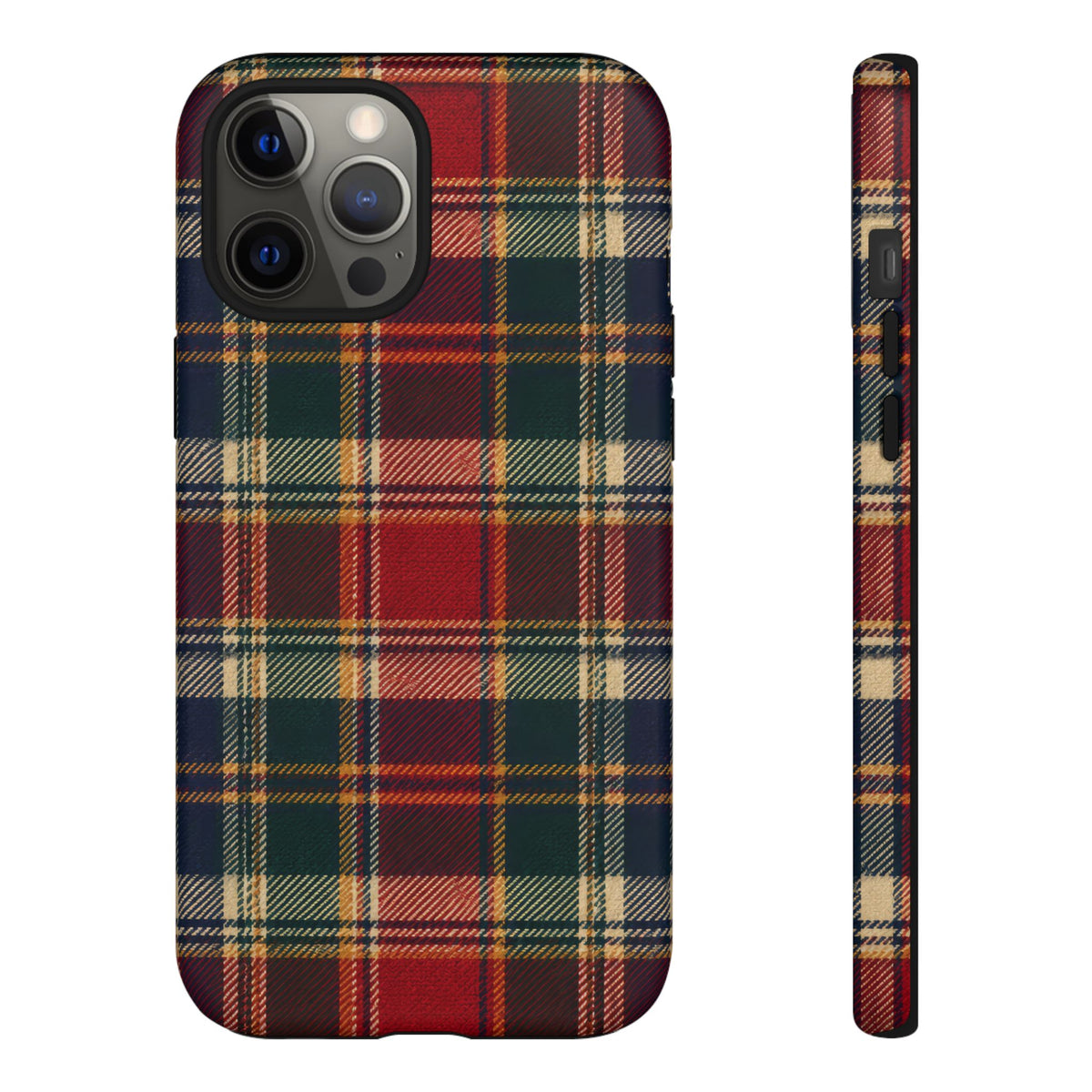 Highland Holiday iPhone Tough Case | christmas plaid