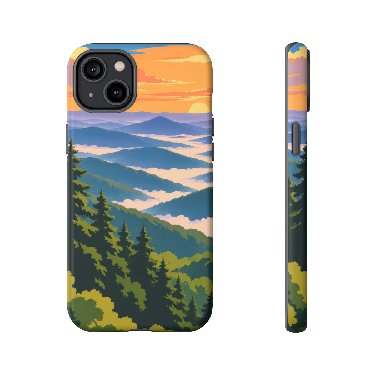 Great Smoky Mountains — Morning Veils iPhone Tough Case