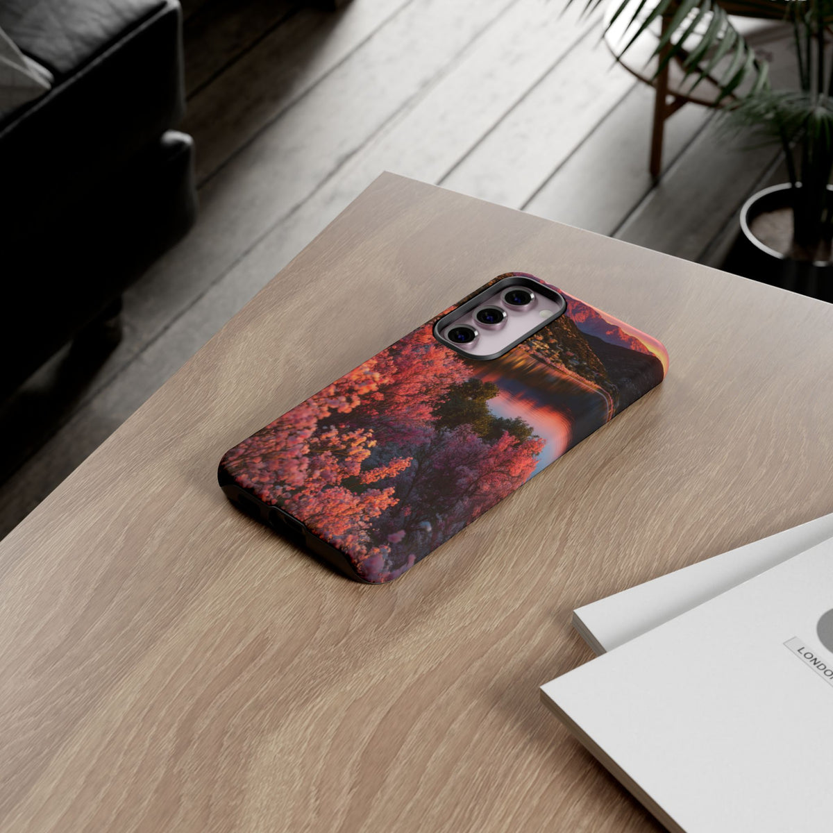 Alpine Bloom Lake Samsung Galaxy Tough Phone Case