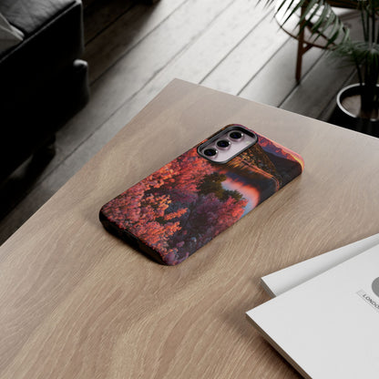 Alpine Bloom Lake Samsung Galaxy Tough Phone Case
