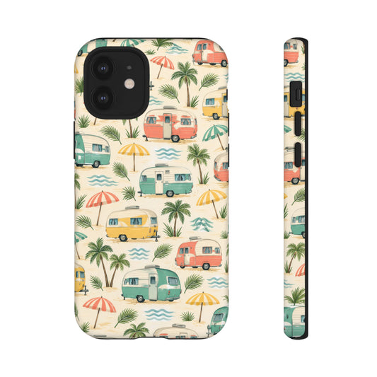 Coastal Cruisers iPhone Tough Case | Vintage Campers
