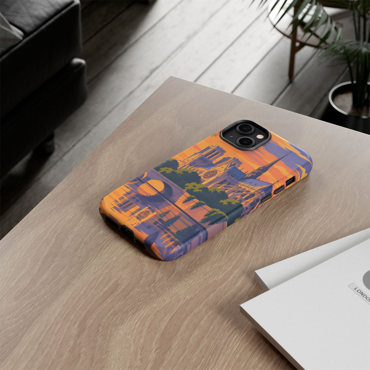 Notre Dame — Cathedral Twilight iPhone Tough Case
