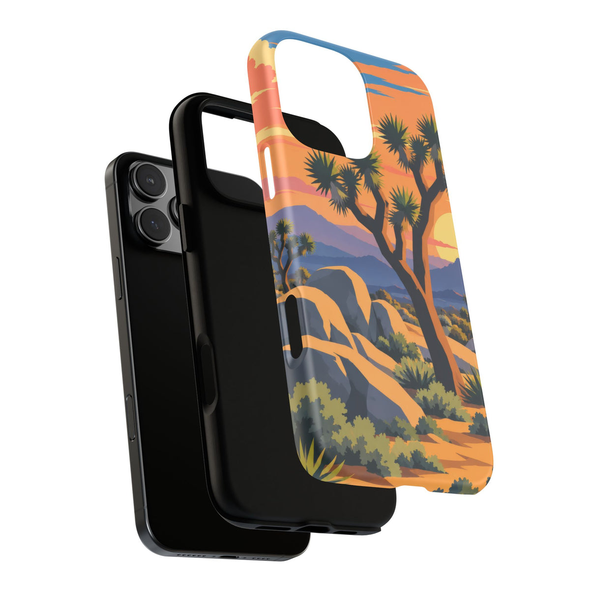 Joshua Tree — Desert Silhouettes iPhone Tough Case