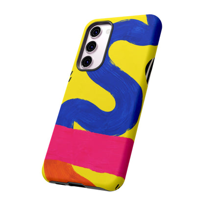 Offbeat Samsung Galaxy Tough Case | Abstract Color Block Art