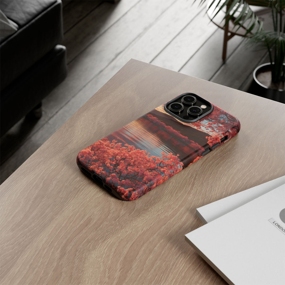 Blossom Shore iPhone Tough Phone Case