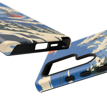 Swiss Skiing — Lift to the Sky Samsung Galaxy Tough Case