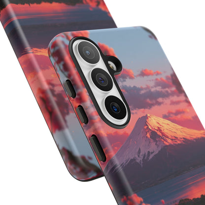 Fuji Rose Horizon Samsung Galaxy Tough Phone Case