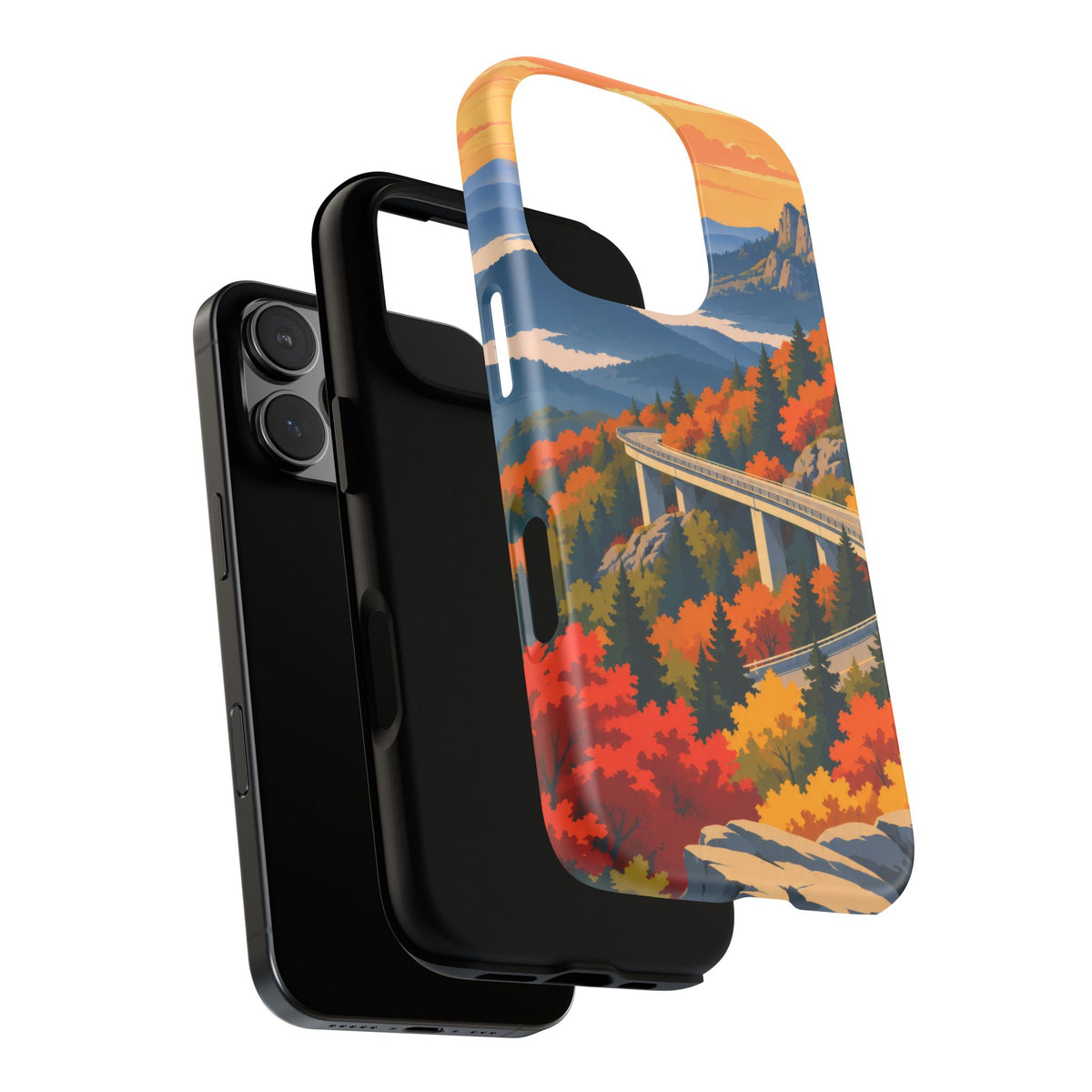 Blue Ridge Parkway — Viaduct Morning iPhone Tough Case