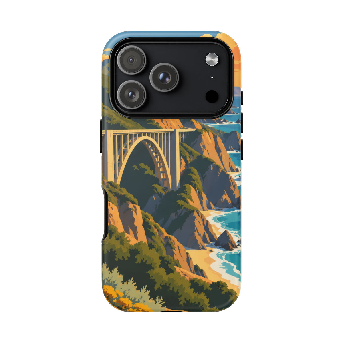 Big Sur — Coastal Arc iPhone Tough Case