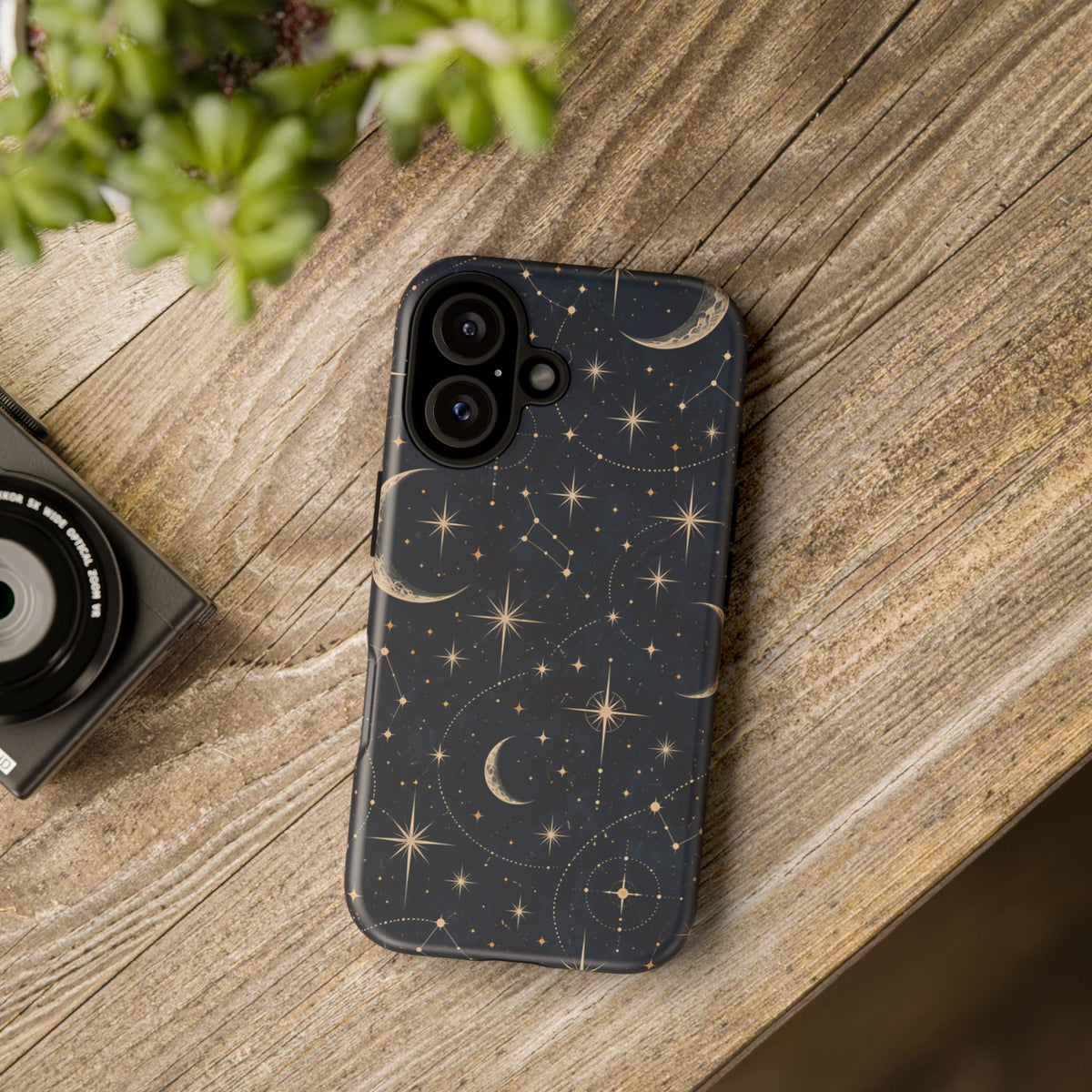 Celestial Moon iPhone Tough Case | Nocturne Atlas