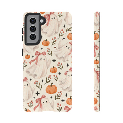 Blush Boo Social Samsung Galaxy Tough Case | cute ghost