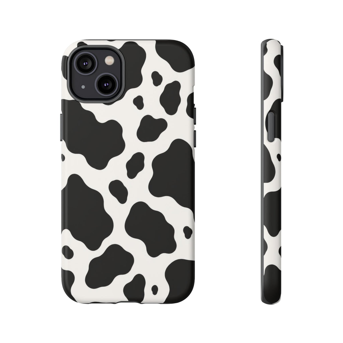 Classic Holstein iPhone Tough Case | Black & White Cow Print
