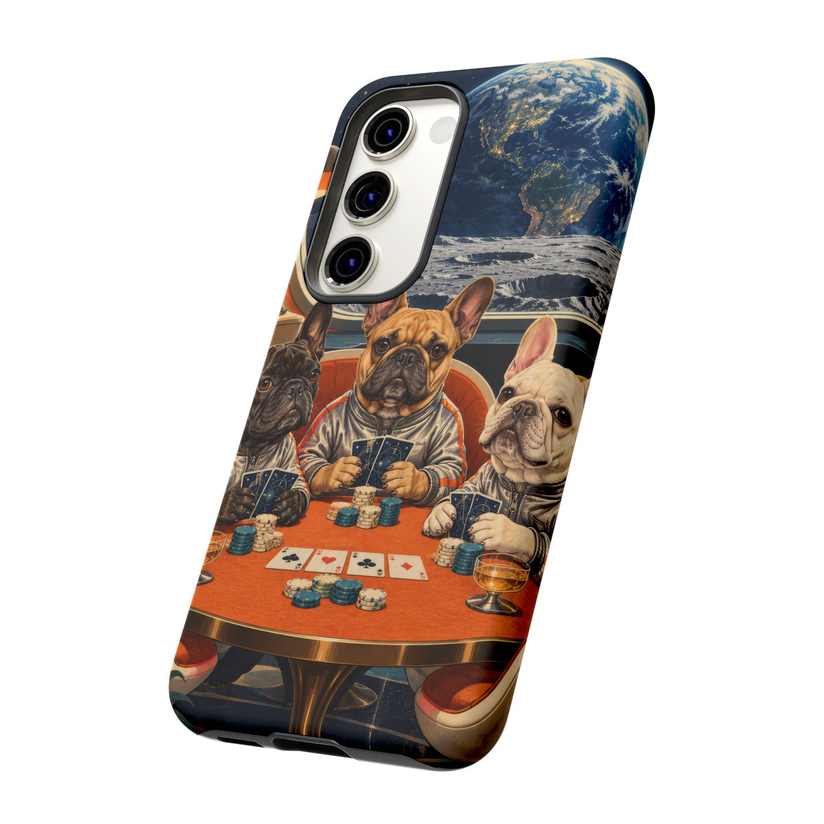 Lunar Card Club Samsung Galaxy Tough Case | french bulldog