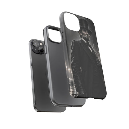 Abe after Midnight iPhone Tough Case | noir lincoln