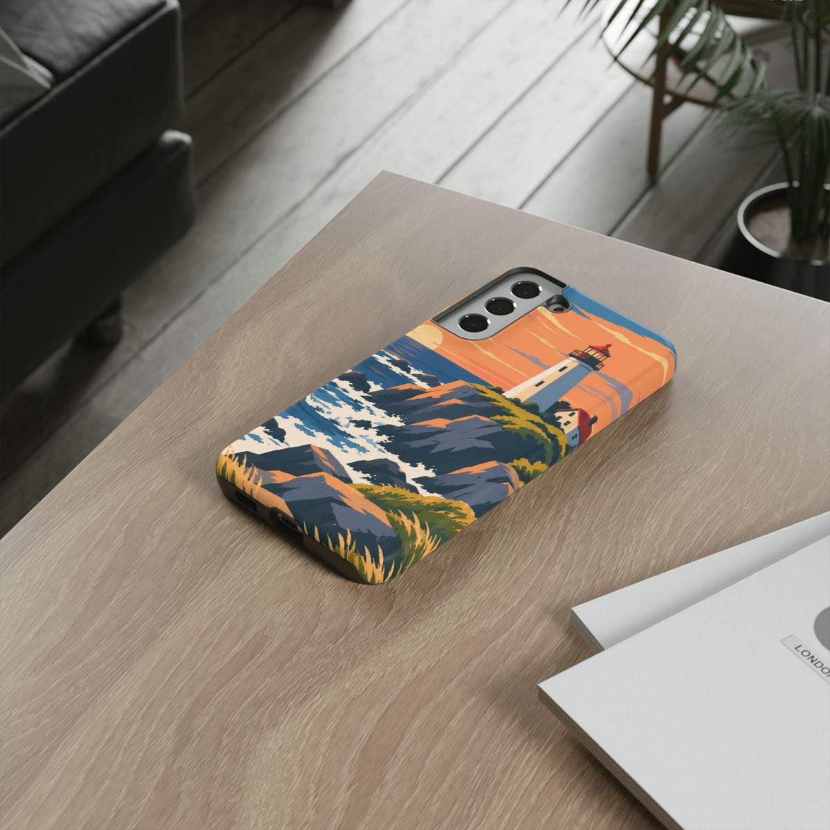 Lighthouse — Atlantic Beacon Samsung Galaxy Tough Case