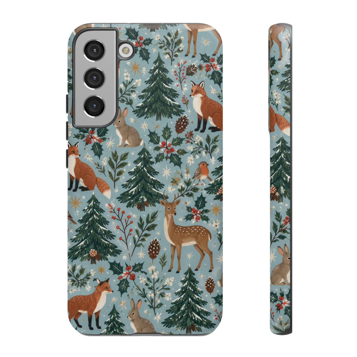 Winter Woodland Gathering Samsung Galaxy Tough Case | woodland christmas