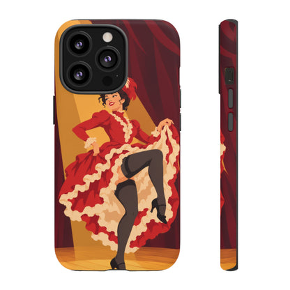 Moulin Rouge Dancer — Crimson Cabaret iPhone Tough Case | cabaret dancer