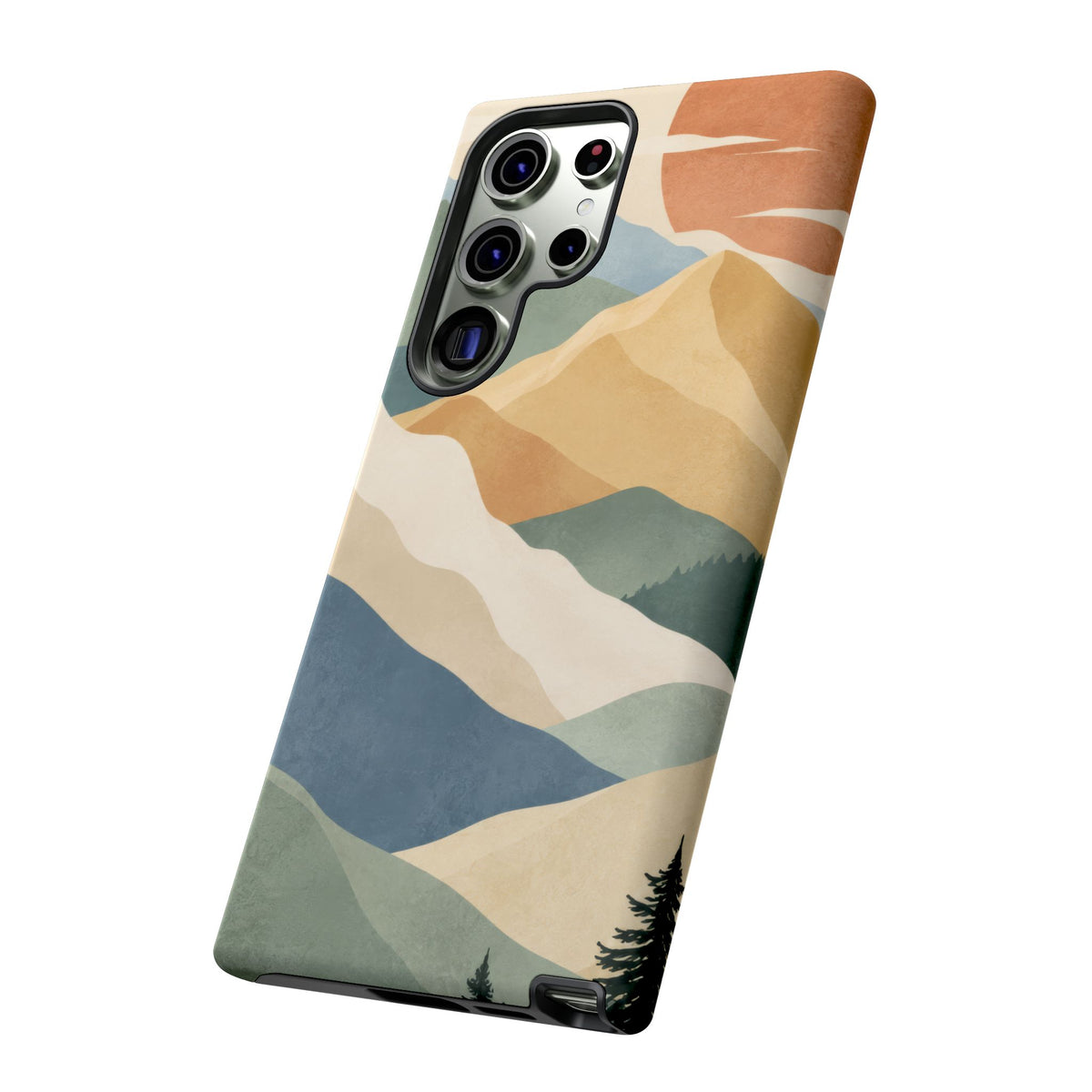 Sage Summit Samsung Galaxy Tough Case | abstract mountains