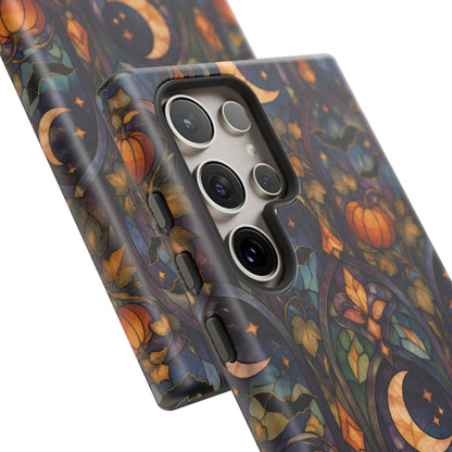 Amber Moon Window Samsung Galaxy Tough Case | celestial halloween