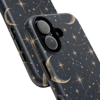 Celestial Moon iPhone Tough Case | Nocturne Atlas