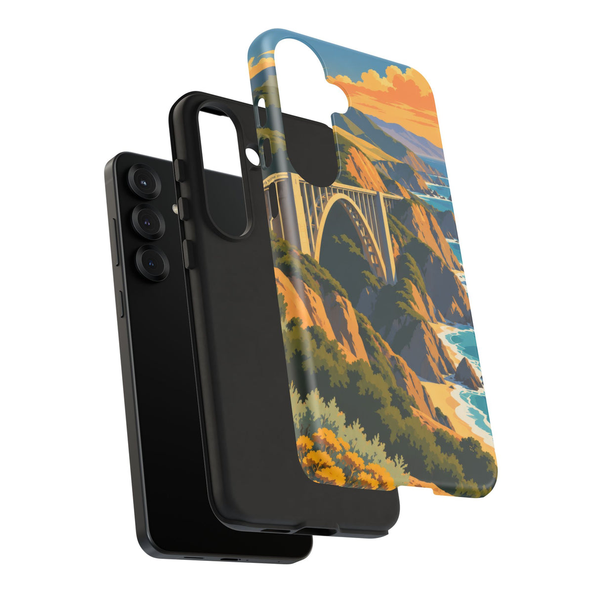 Big Sur — Coastal Arc Samsung Galaxy Tough Case