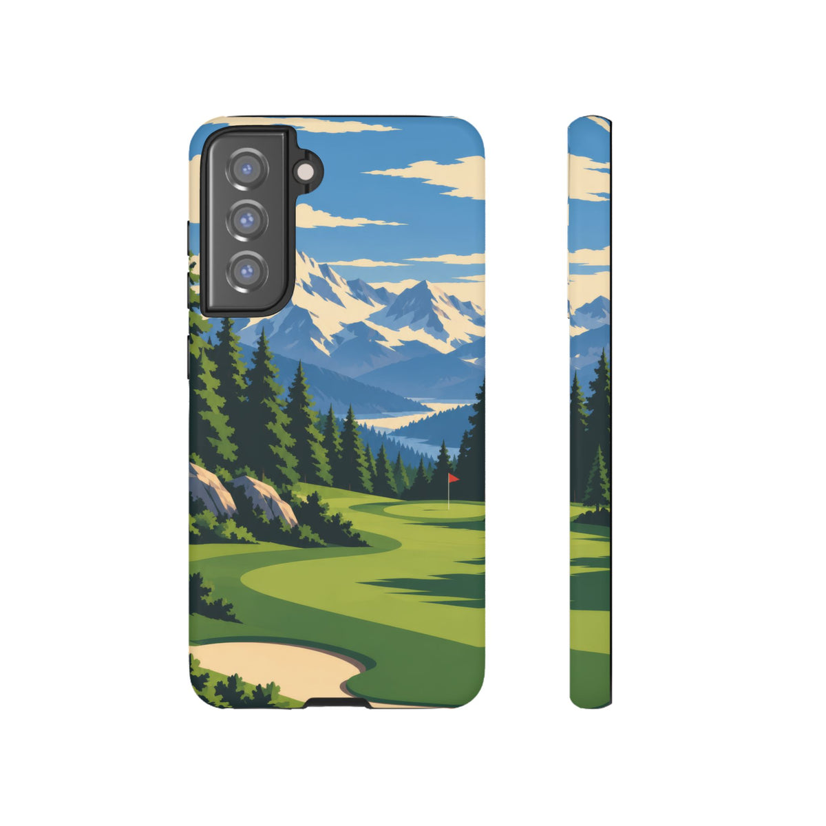Mountain Golf — Alpine Fairway Samsung Galaxy Tough Case