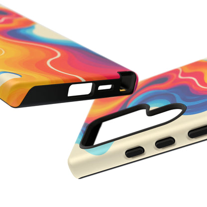 Electric Tide Samsung Galaxy Tough Case | psychedelic wave