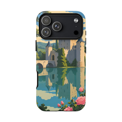 English Castle — Moat and Roses iPhone Tough Case
