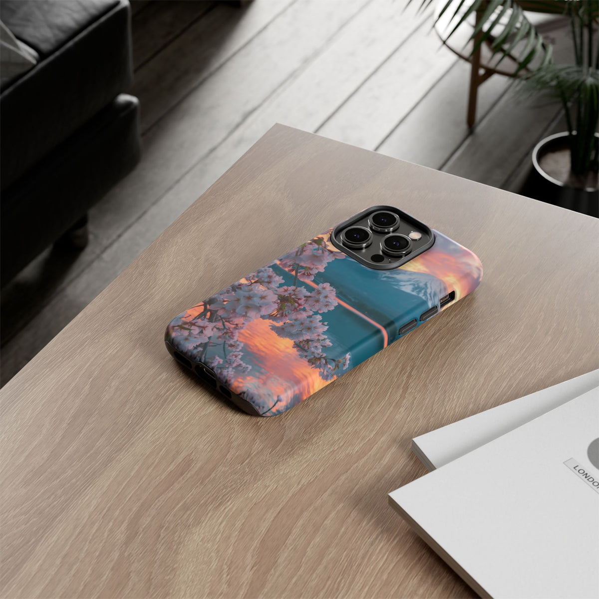 Fuji Petal Reflection iPhone Tough Phone Case