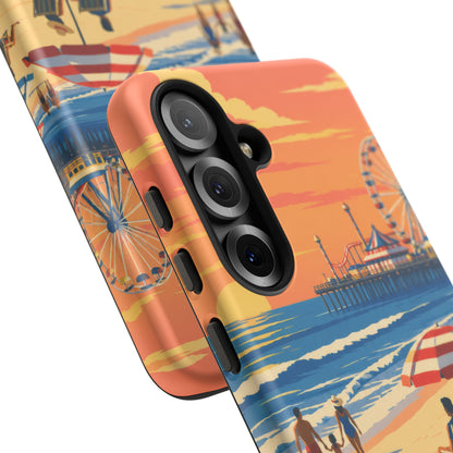 New Jersey Shore — Boardwalk Summer Samsung Galaxy Tough Case
