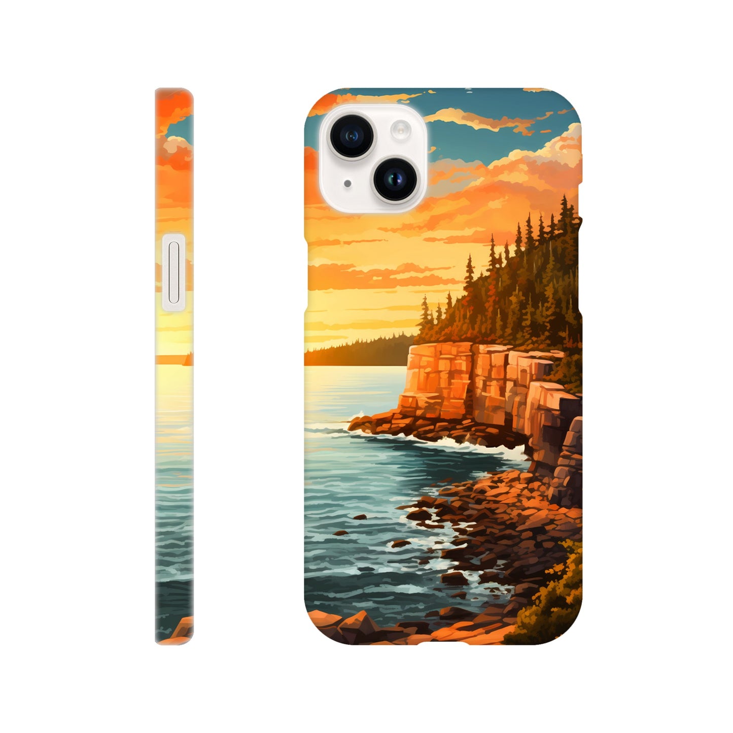 iPhone Case - Acadia Coastal Chronicles (National Park)