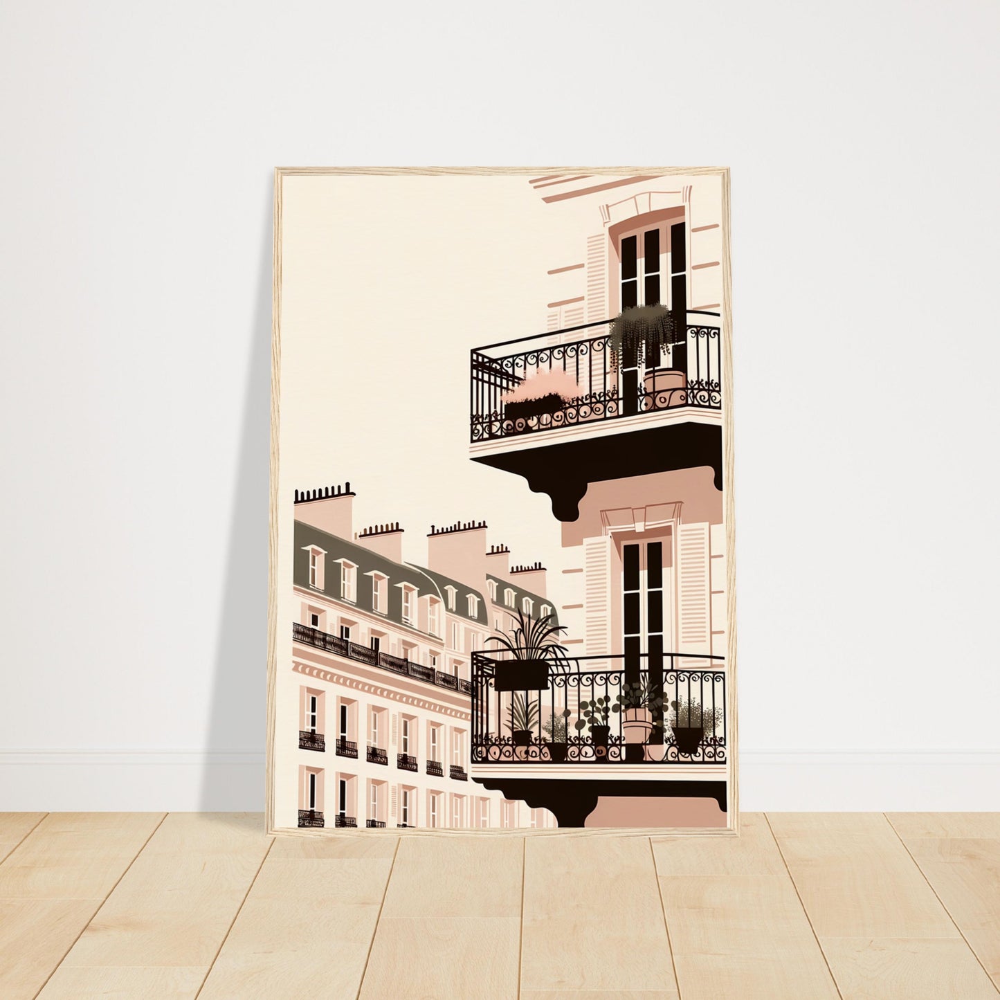 Wall Art - Balcony Bliss in Paris