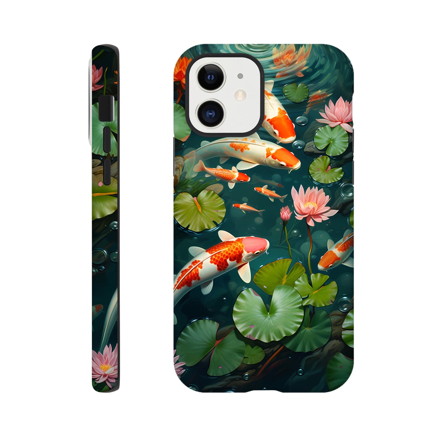 iPhone Case - Tranquil Koi Oasis