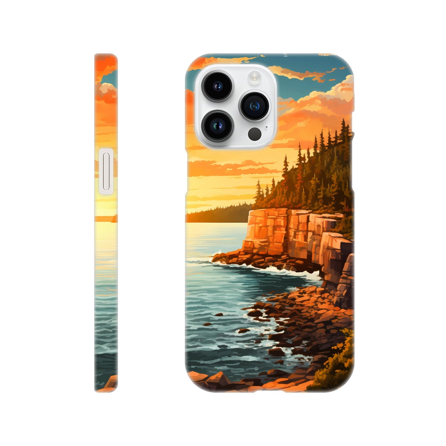iPhone Case - Acadia Coastal Chronicles (National Park)