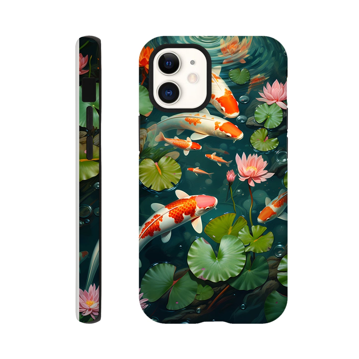 iPhone Case - Tranquil Koi Oasis