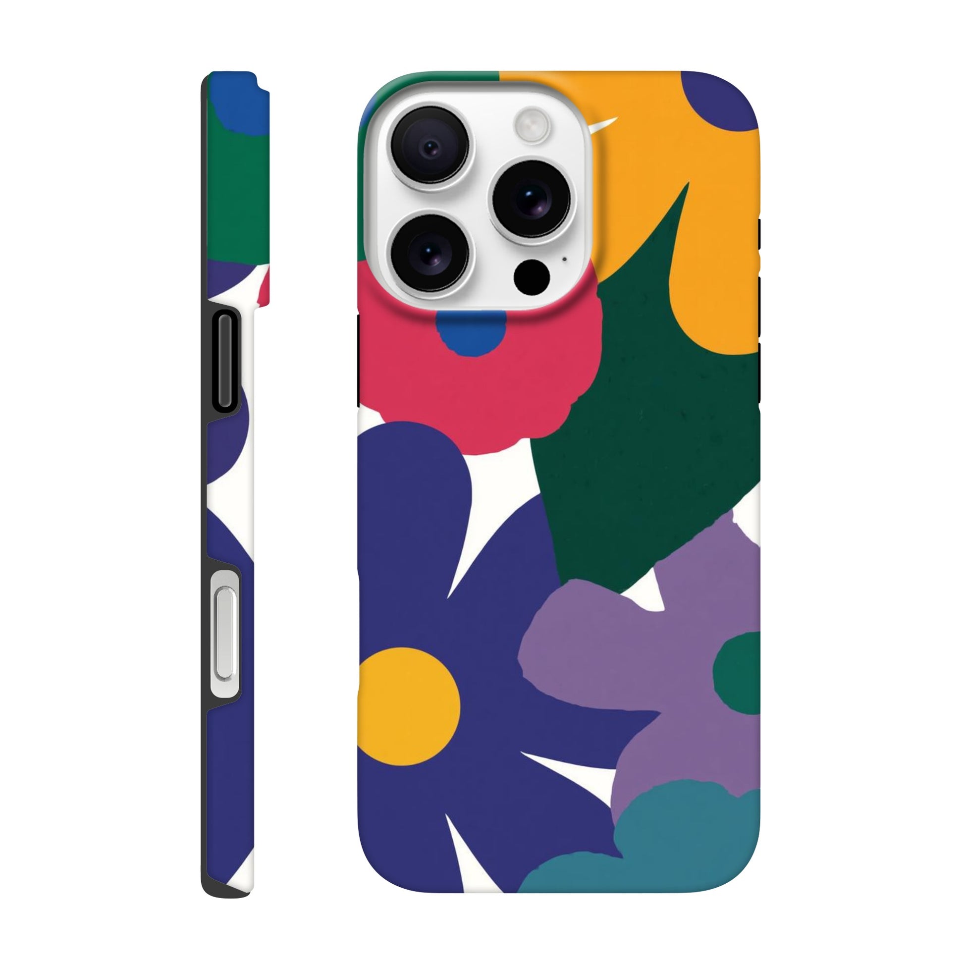 Abstract Floral iPhone Tough Case