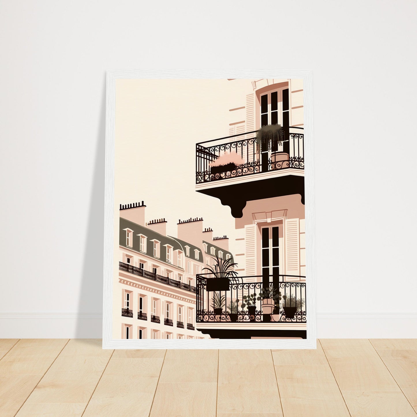 Wall Art - Balcony Bliss in Paris