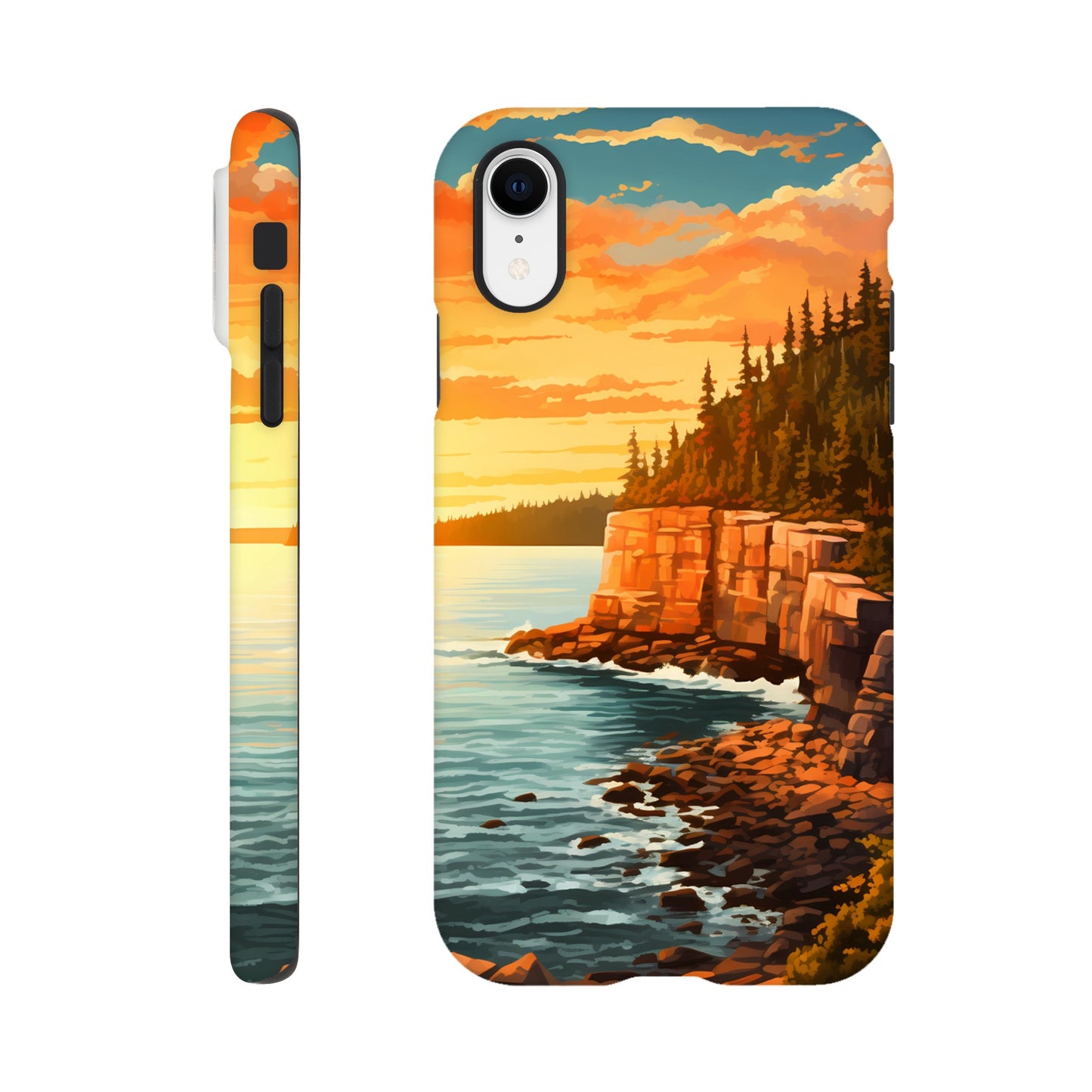 iPhone Case - Acadia Coastal Chronicles (National Park)