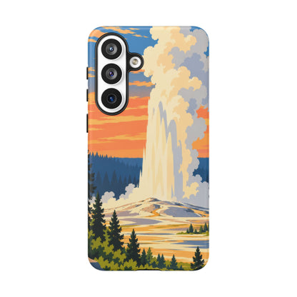 Yellowstone — Geyser Dawn Samsung Galaxy Tough Case