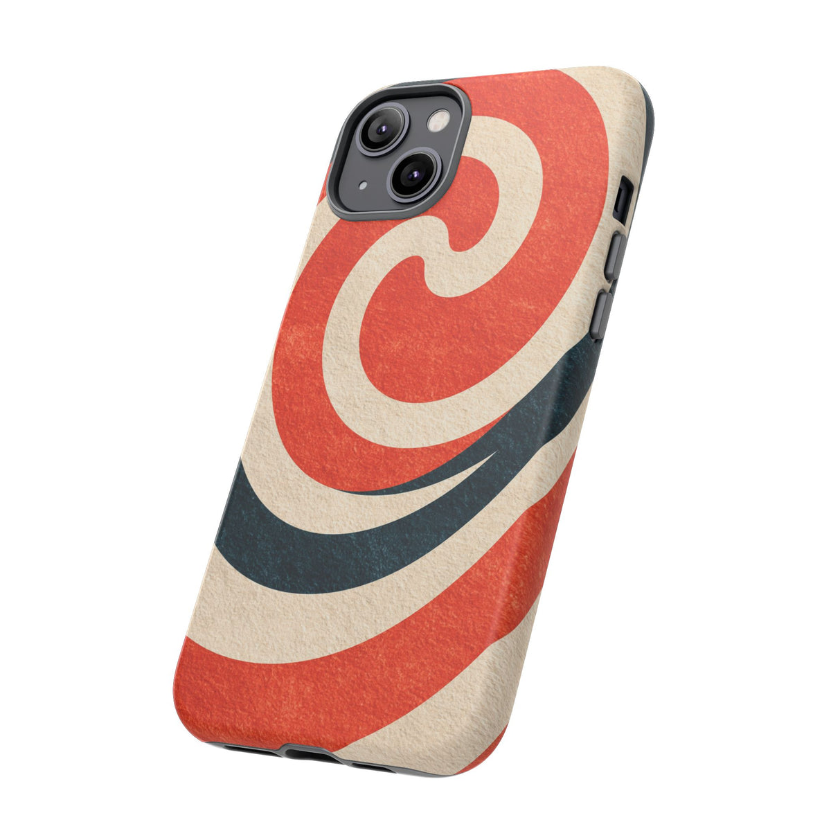 Ember Spiral iPhone Tough Phone Case