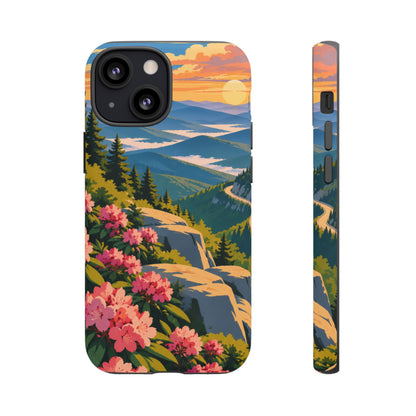 Blue Ridge Parkway — Ridgeway Bloom iPhone Tough Case