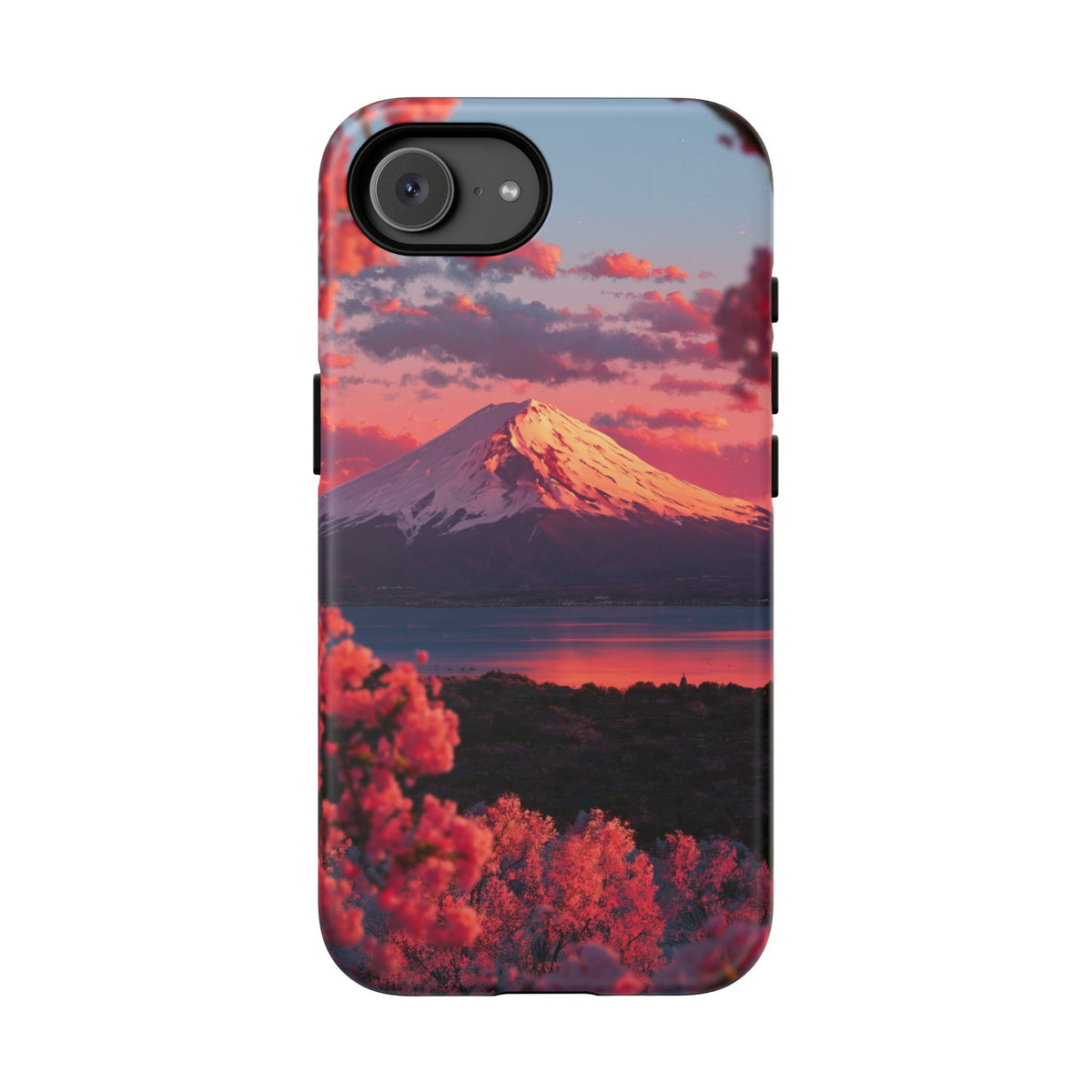 Fuji Rose Horizon iPhone Tough Phone Case