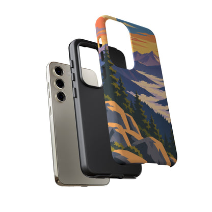 Misty Mountains — Amethyst Pass Samsung Galaxy Tough Case
