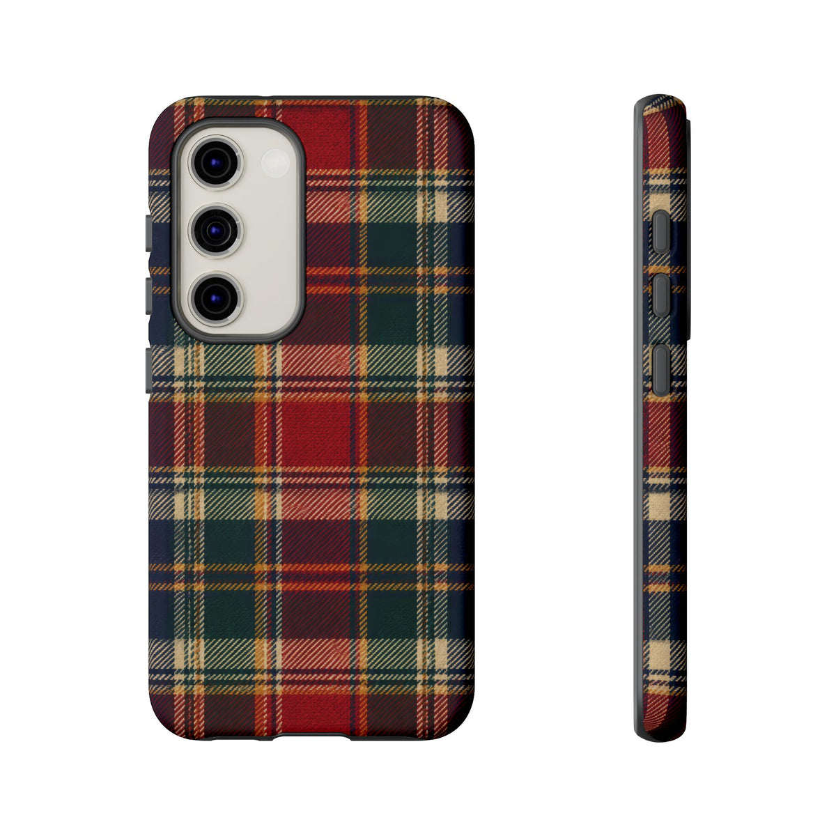 Highland Holiday Samsung Galaxy Tough Case | christmas plaid
