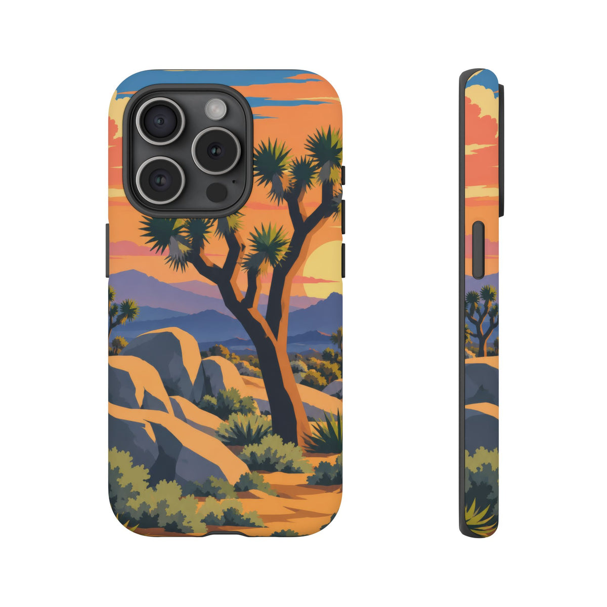 Joshua Tree — Desert Silhouettes iPhone Tough Case