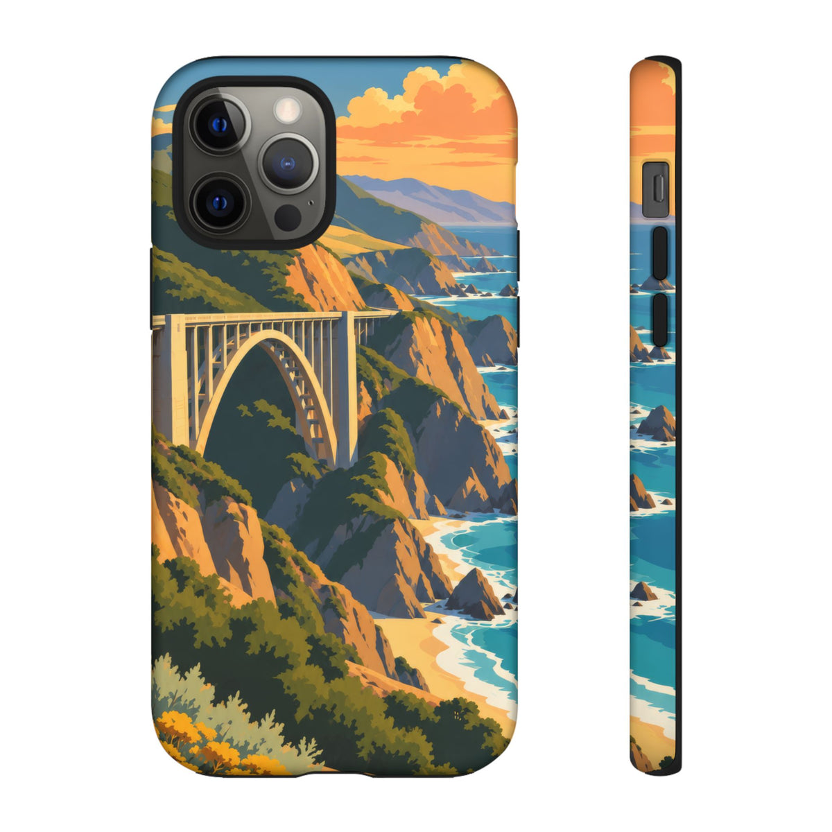 Big Sur — Coastal Arc iPhone Tough Case