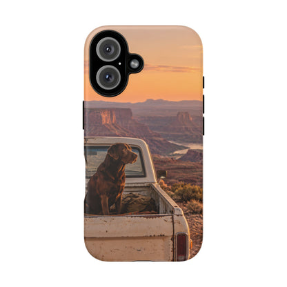 Desert Tailgate Companion iPhone Tough Case | labrador