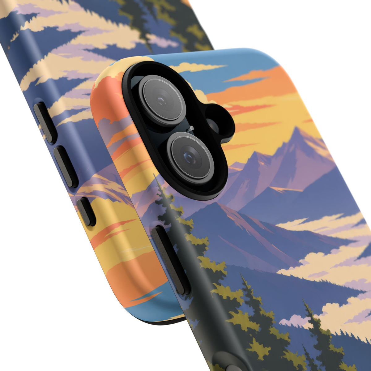 Misty Mountains — Amethyst Pass iPhone Tough Case
