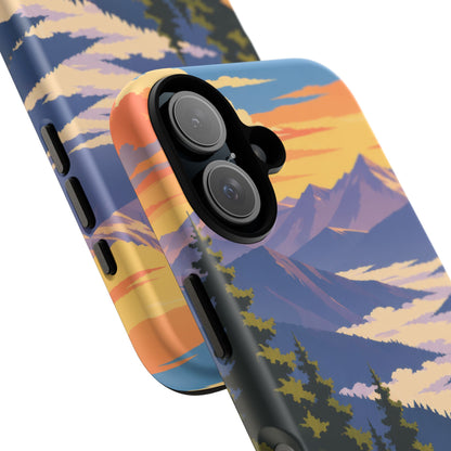 Misty Mountains — Amethyst Pass iPhone Tough Case